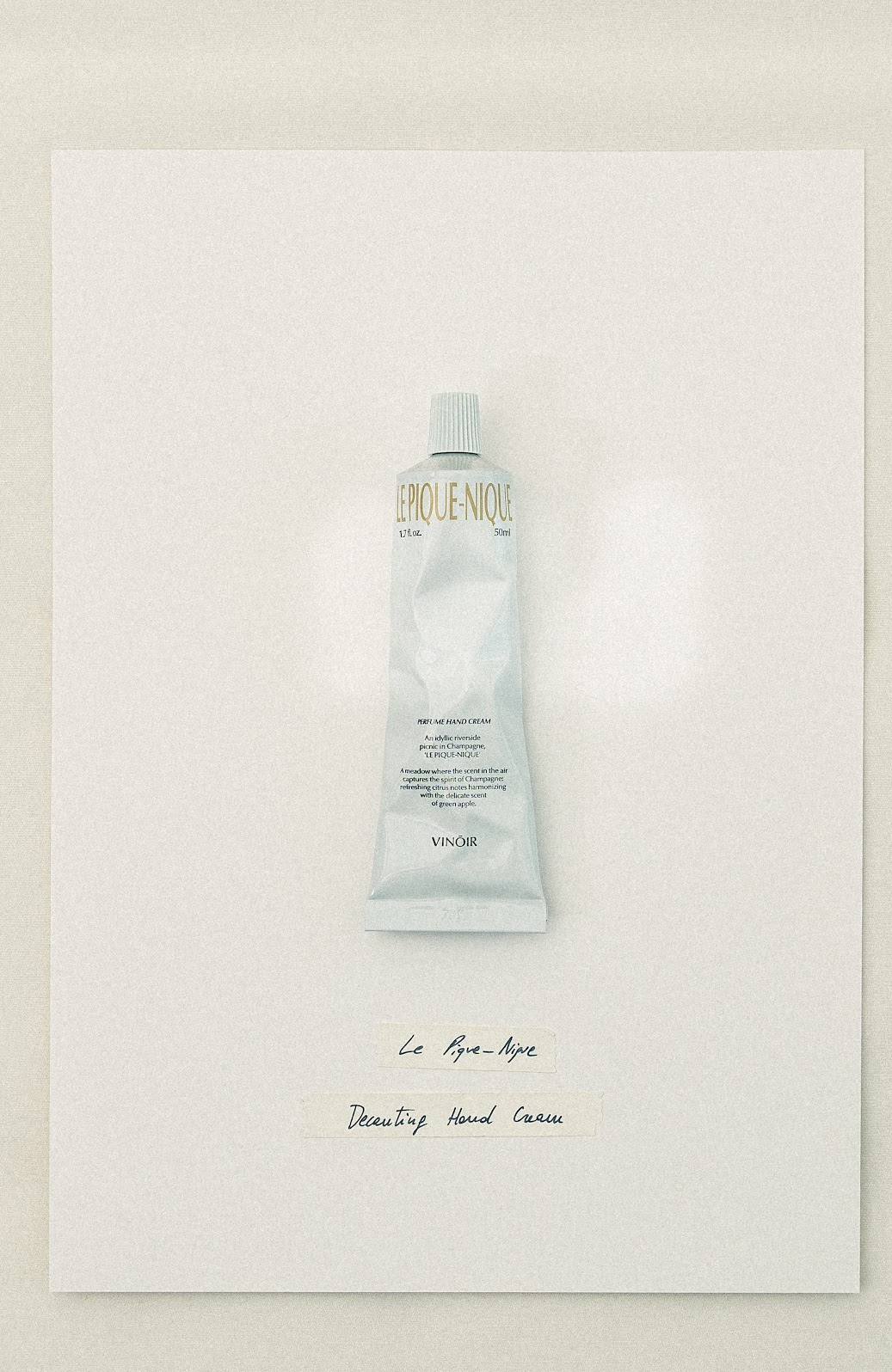 LE PIQUE-NIQUE, DECANTING HAND CREAM