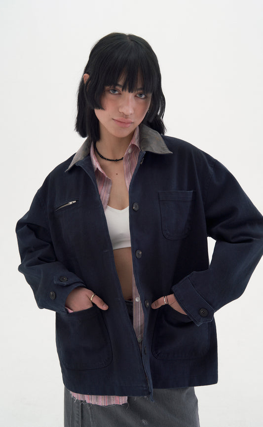 Vintage work jacket (navy)
