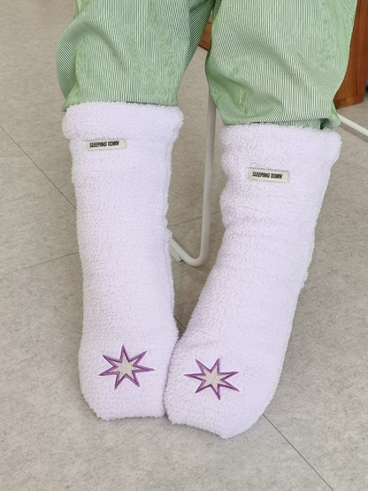 おやすみソックス Purple
