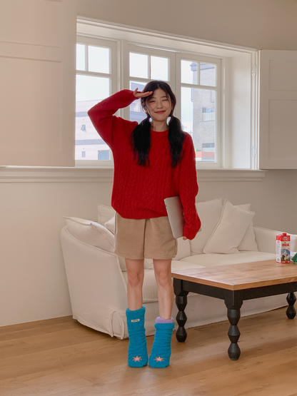 おやすみソックス Blue