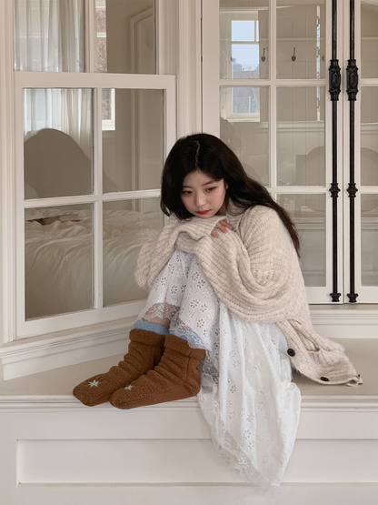 おやすみソックス Brown