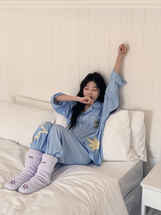 おやすみソックス Purple