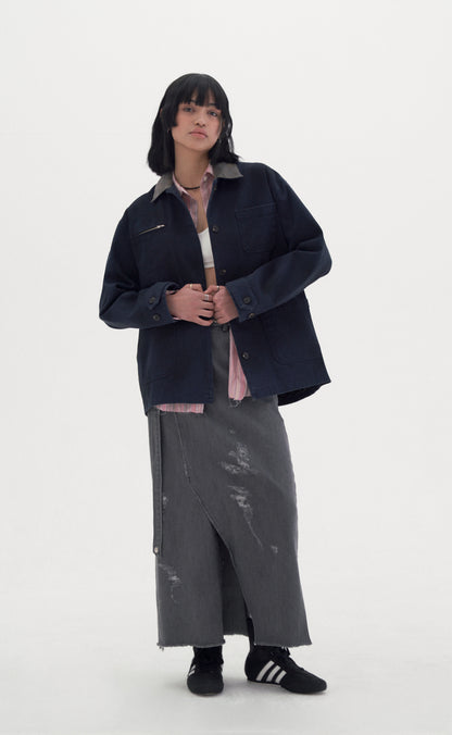 Vintage work jacket (navy)