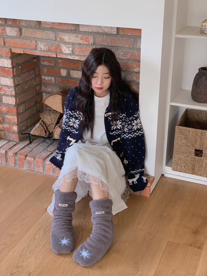 おやすみソックス Grey