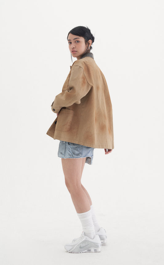 Vintage work jacket (beige)