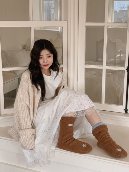 おやすみソックス Brown