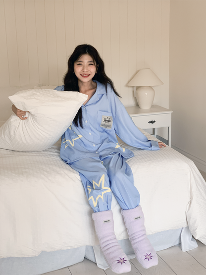 おやすみソックス Purple