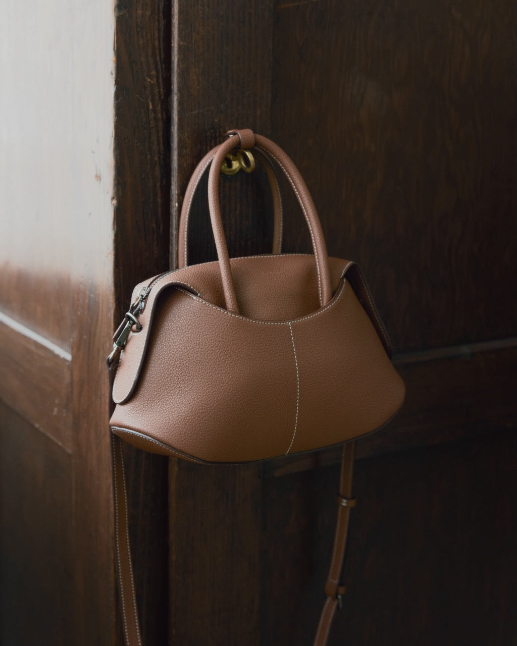 The Sova Bag Tan brown