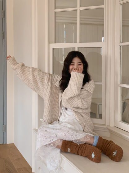 おやすみソックス Brown