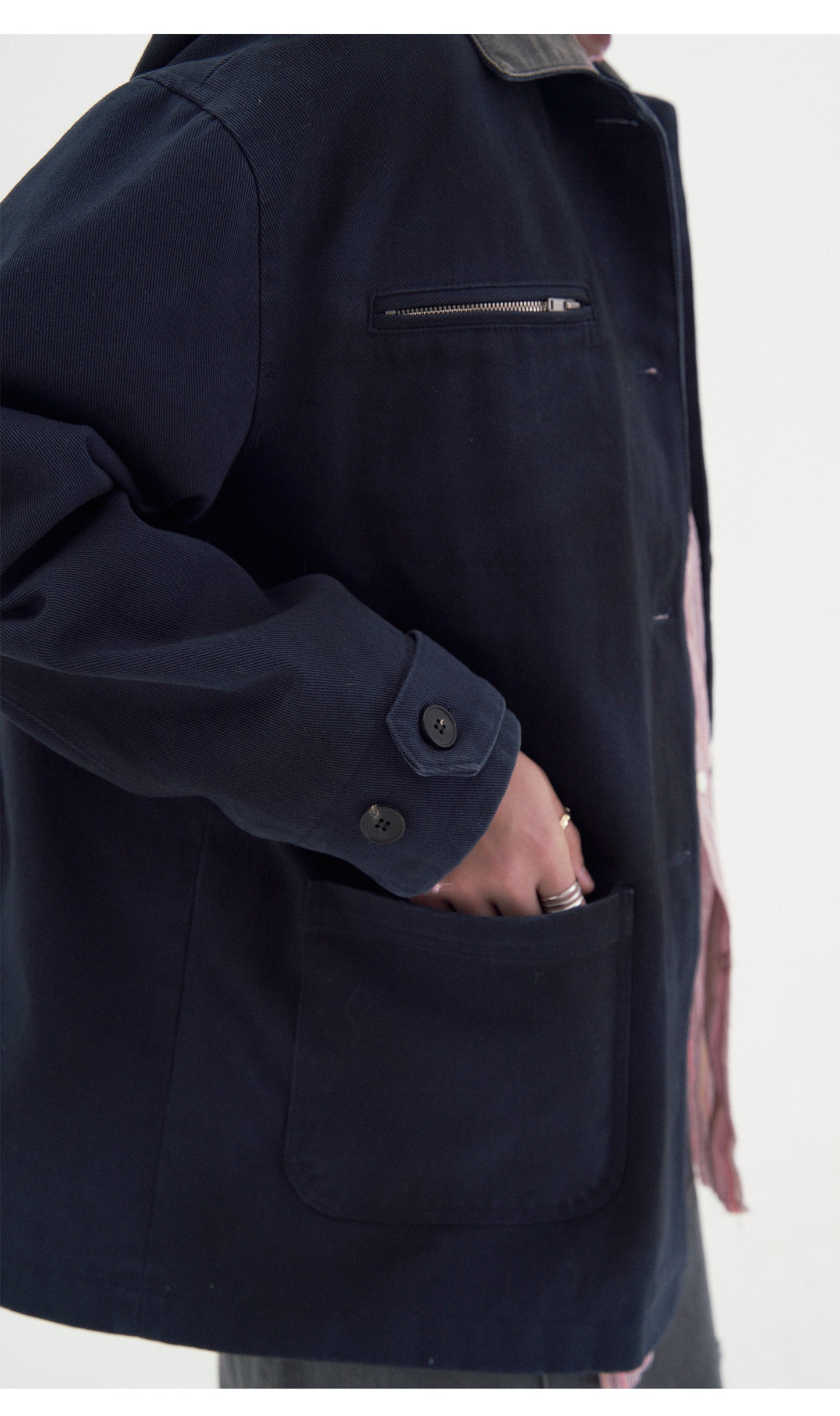Vintage work jacket (navy)