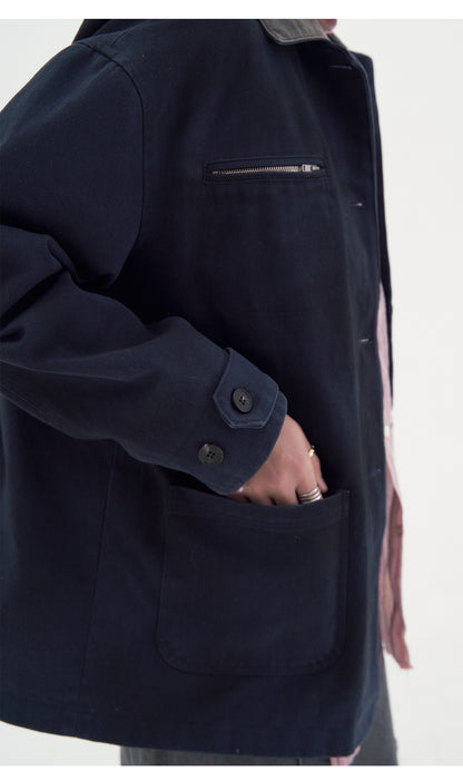 Vintage work jacket (navy)