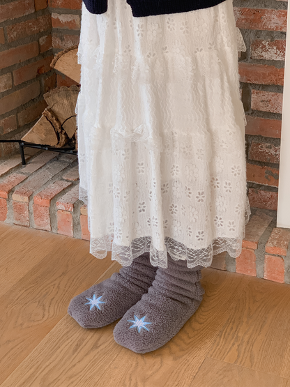 おやすみソックス Grey