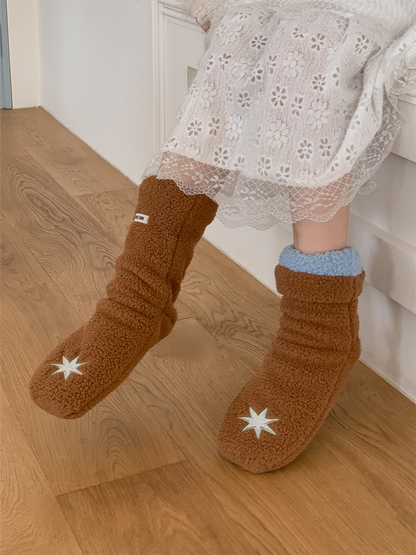 おやすみソックス Brown