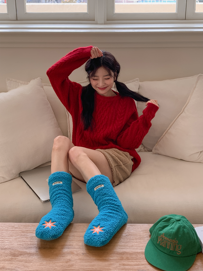 おやすみソックス Blue