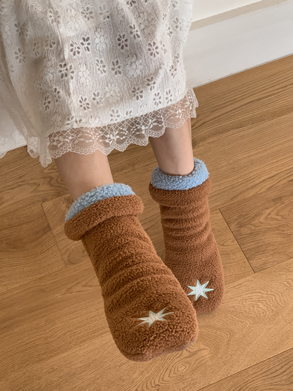 おやすみソックス Brown