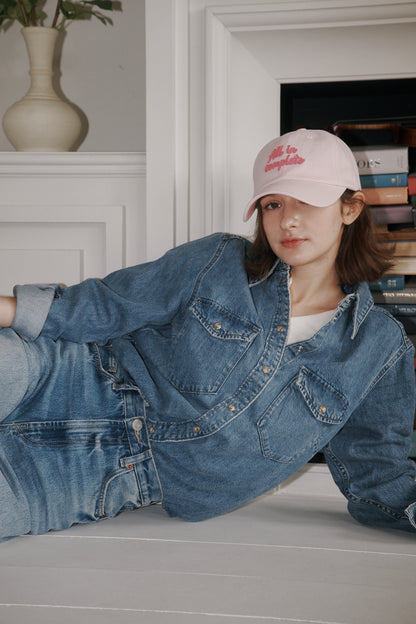 Fluid Applique Ball Cap