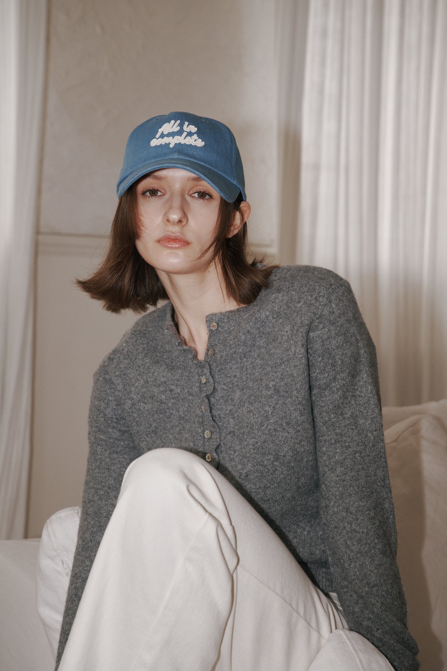 Fluid Applique Ball Cap