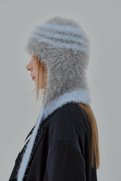KNIT BONNET GREY