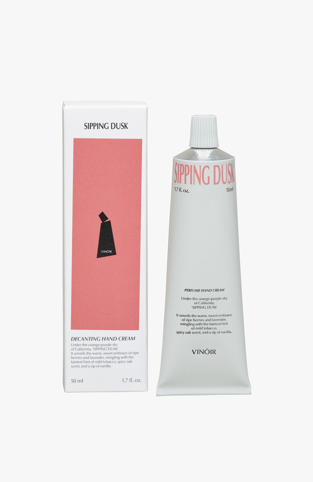 SIPPING DUSK, DECANTING HAND CREAM