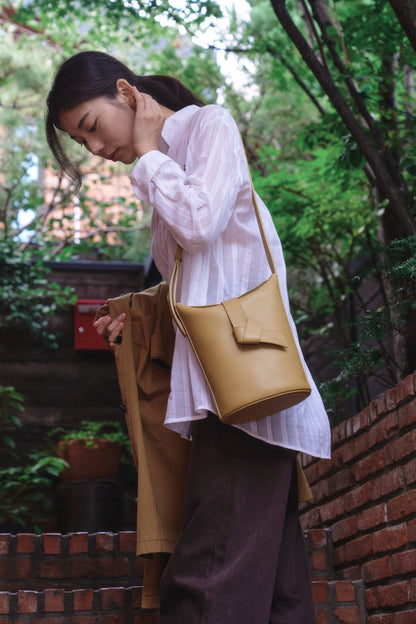 The Manoette Bag Golden dune